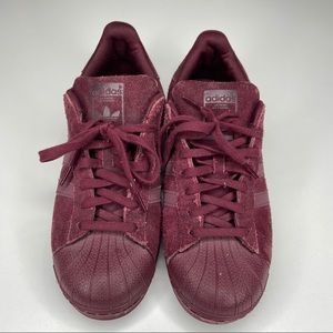 Adidas Superstar - maroon